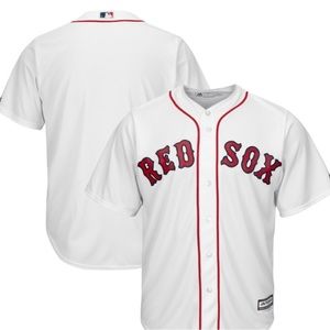 Boston Red Sox Majestic Base Team Jersey - White